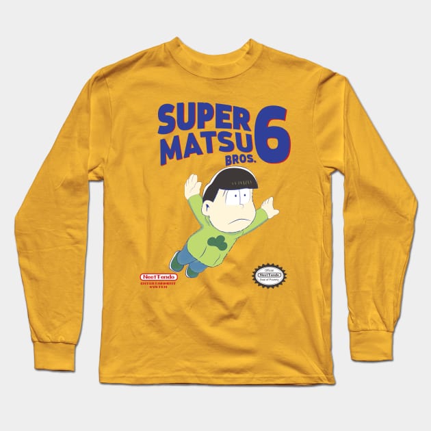 Super Matsu Bros 6 Choromatsu Long Sleeve T-Shirt by yashanyu1